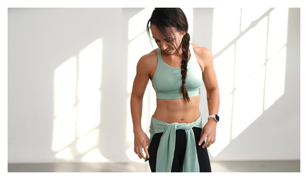 trx-women-s-crop-hoodie-felpa-crop-donna-con-cappuccio image 4
