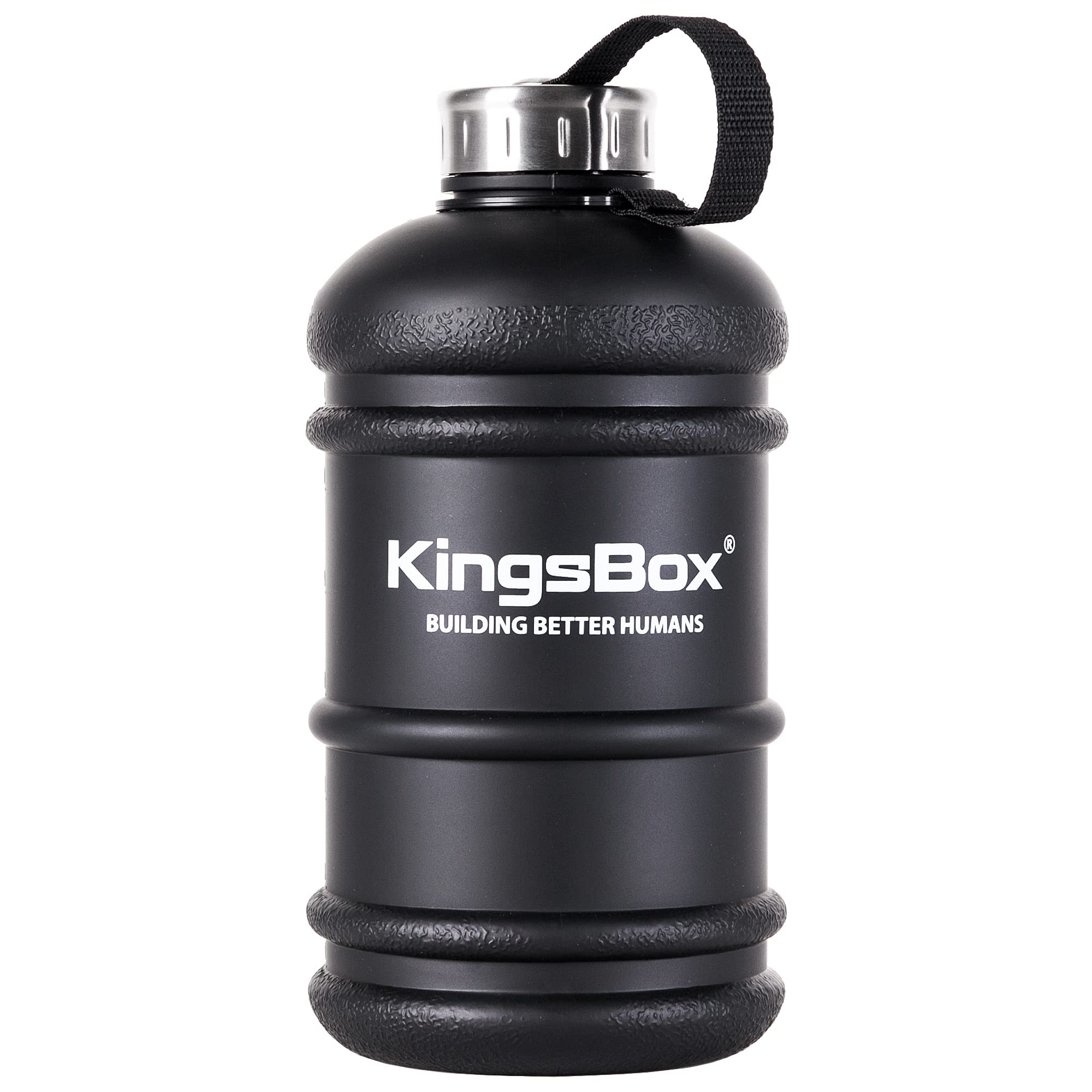 kingsbox-borraccia-blacknight-nera-opaca-2-2-l-bpa-free image 1