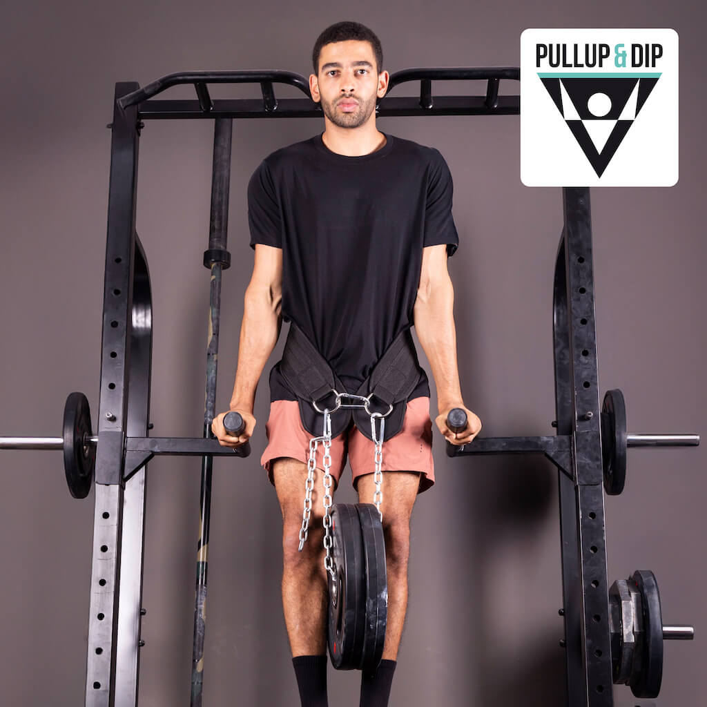 pullup-dip-cintura-zavorra-con-catena-3-moschettoni-e-alette image 8