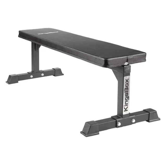 kingsbox-panca-piana-panca-pesistica-350-kg-nero-1200-x-350-mm image 1