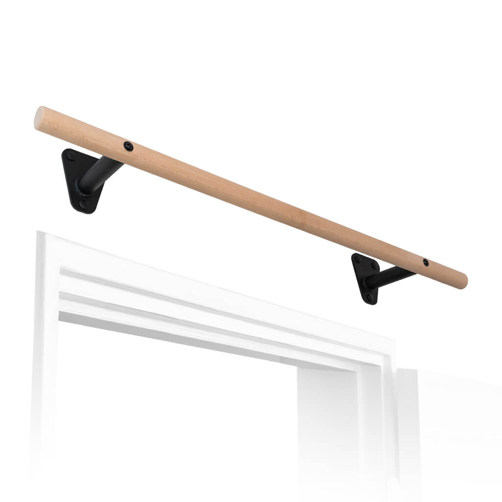 pullup-dip-barra-per-trazioni-in-legno-da-parete-sopra-porta-40-mm image 1