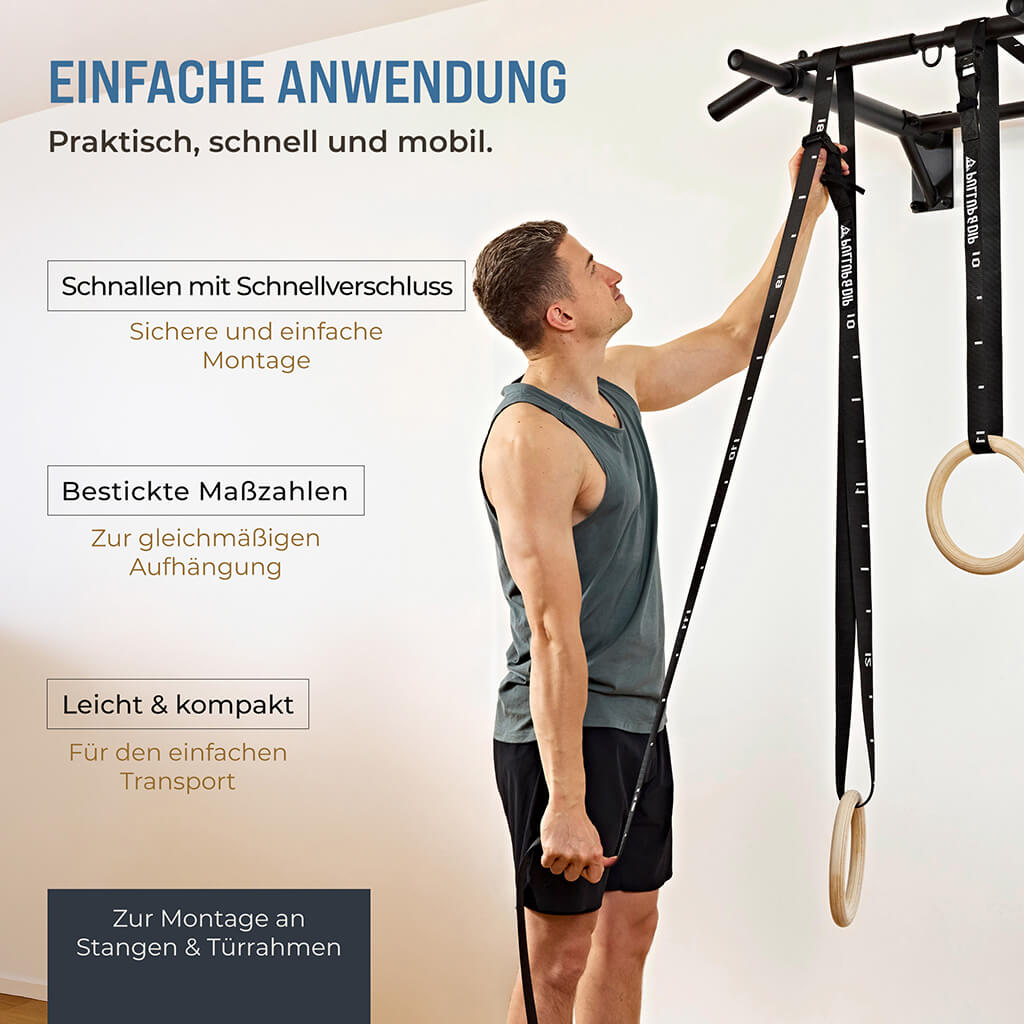 pullup-dip-anelli-da-ginnastica-in-legno-con-cinghie-e-ancoraggio-porta image 3