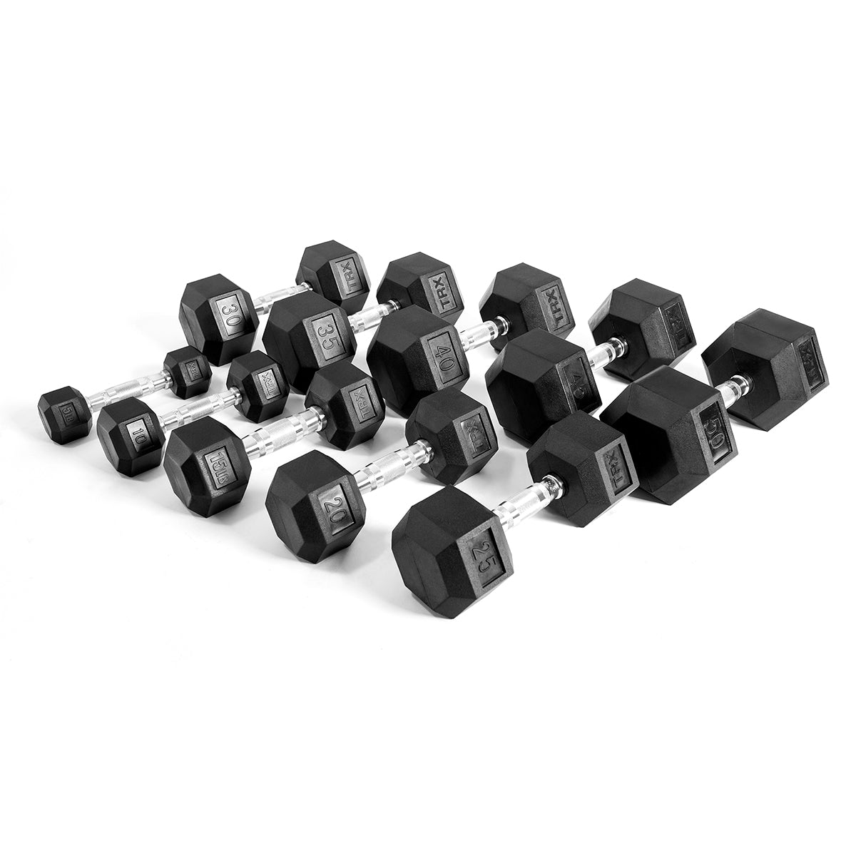 trx-hex-rubber-dumbbells-manubrio-esagonale-gomma image 4