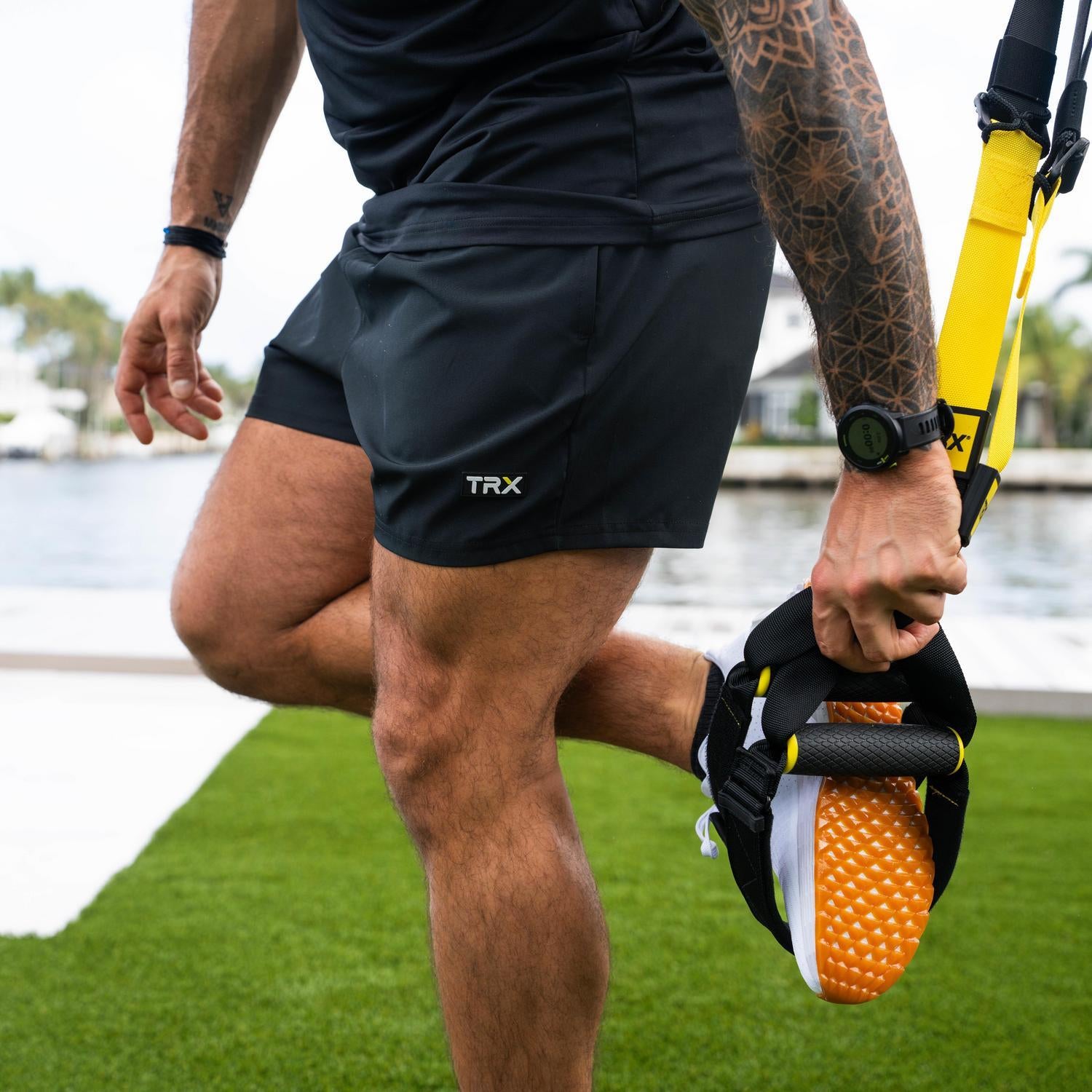 trx-men-s-5-5-mesh-short-pantaloncino-training-uomo-nero image 4