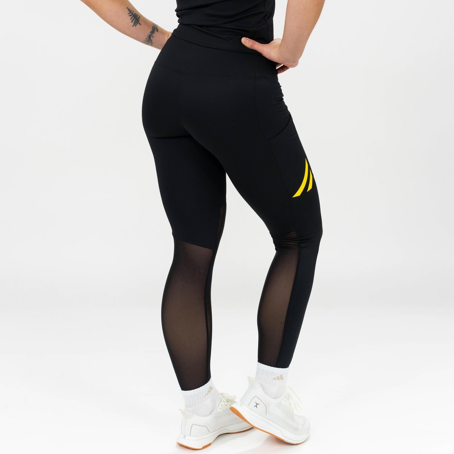 trx-ladies-full-length-mesh-panel-legging-leggings-donna image 5