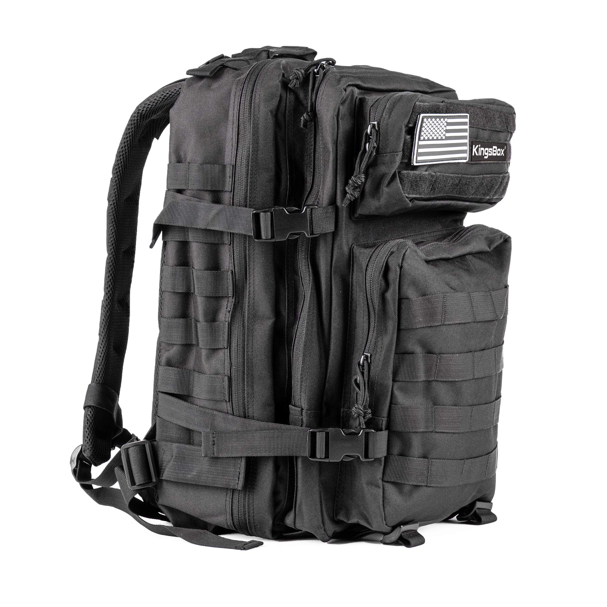 kingsbox-zaino-unisex-45-l-nero-48x32x29-cm image 1