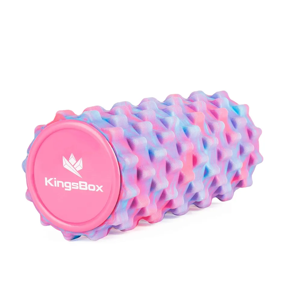 kingsbox-rullo-in-schiuma-eva-33-x-12-cm-foam-roller-massaggiante image 1