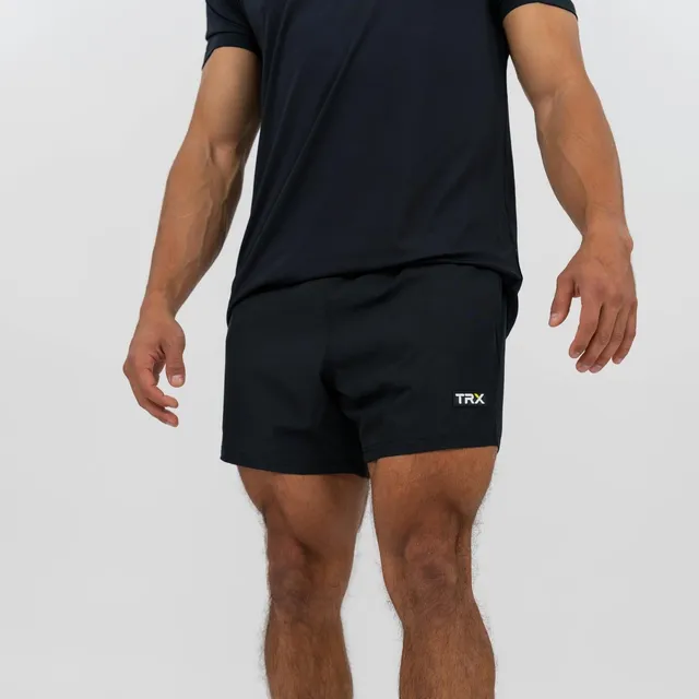 trx-men-s-5-5-mesh-short-pantaloncino-training-uomo-nero image 1