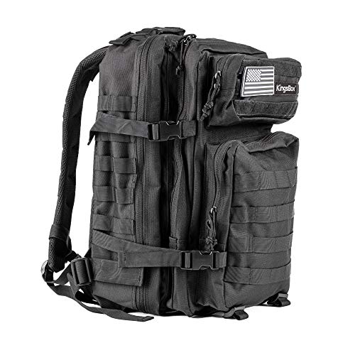 kingsbox-zaino-unisex-45-l-nero-48x32x29-cm image 4