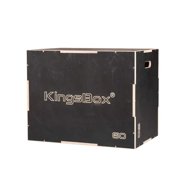 kingsbox-royal-plyo-box-jump-box-in-legno-3-in-1-50x60x75-cm-nero-200-kg image 1