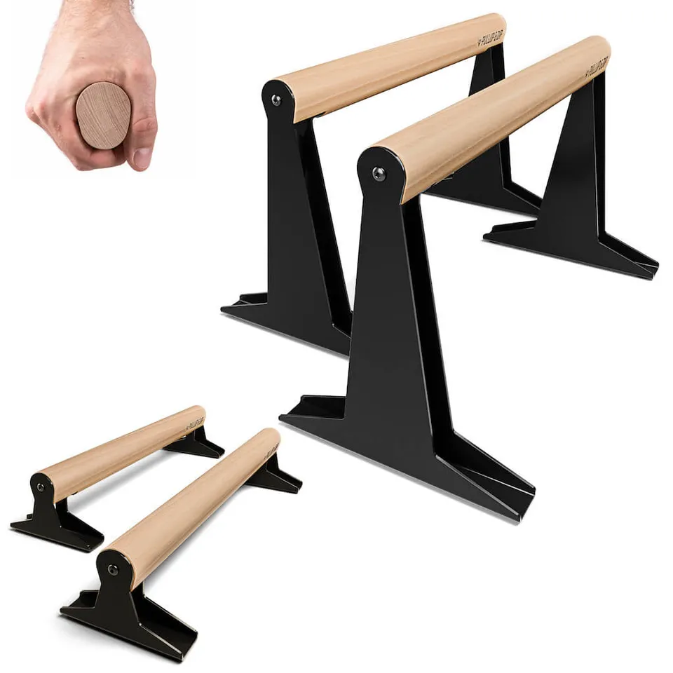 pullup-dip-parallette-in-legno-manico-ergonomico-seconda-scelta image 1