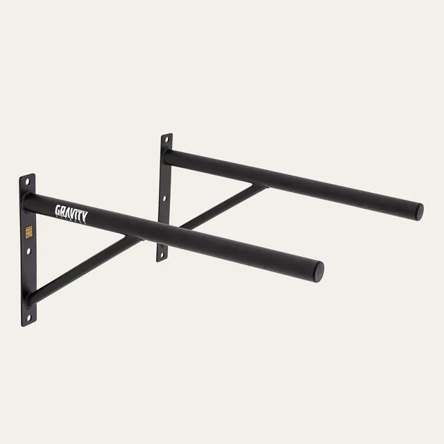 gravity-fitness-wall-mounted-dips-bar-barra-parallele-a-muro-250-kg image 1