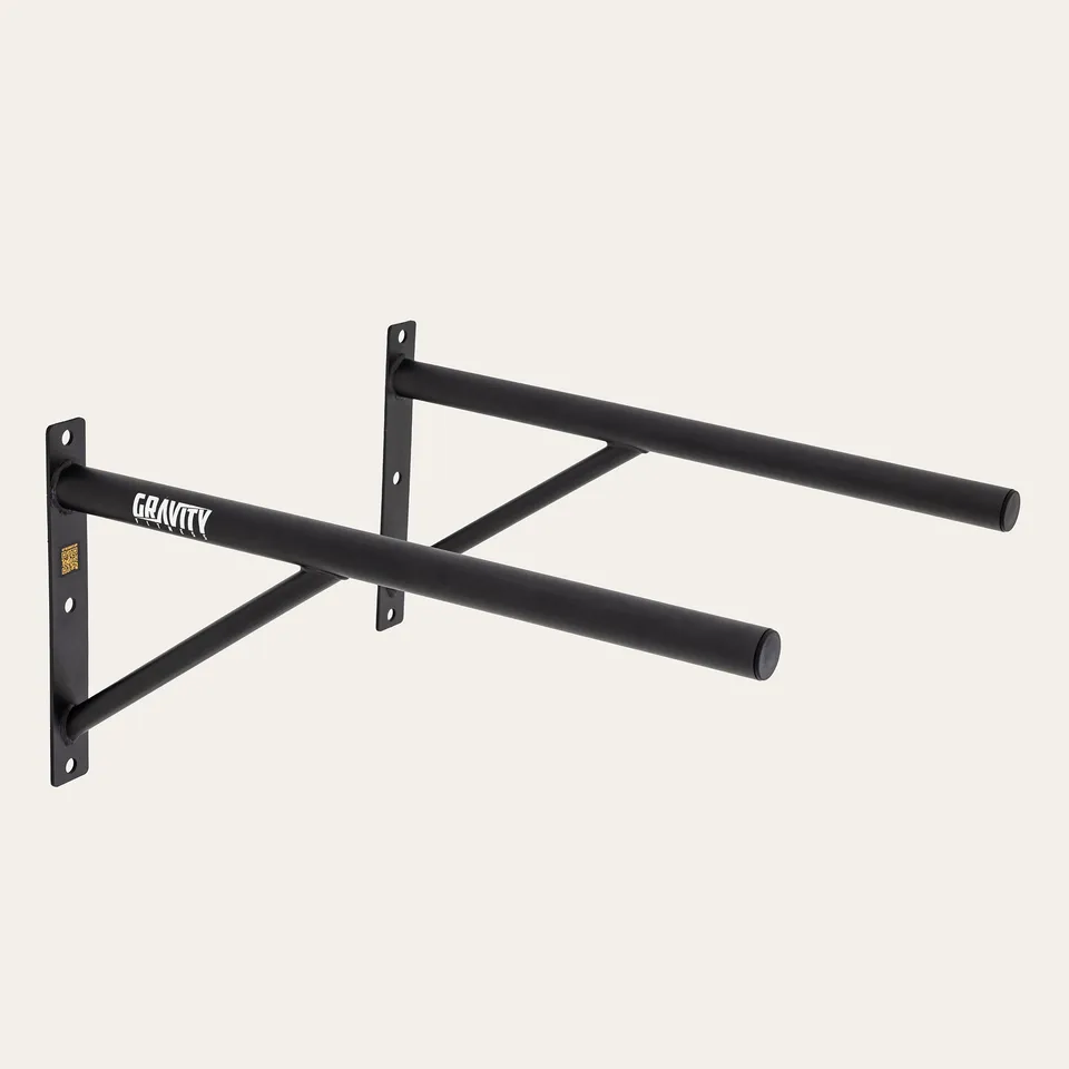 gravity-fitness-wall-mounted-dips-bar-barra-parallele-a-muro-250-kg image 1