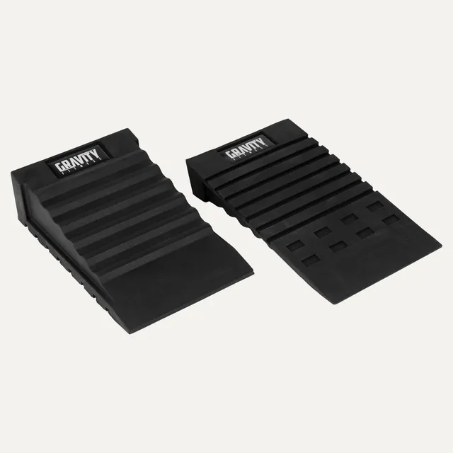 gravity-fitness-rampe-squat-2-in-1-in-gomma-solida-4-pezzi image 1
