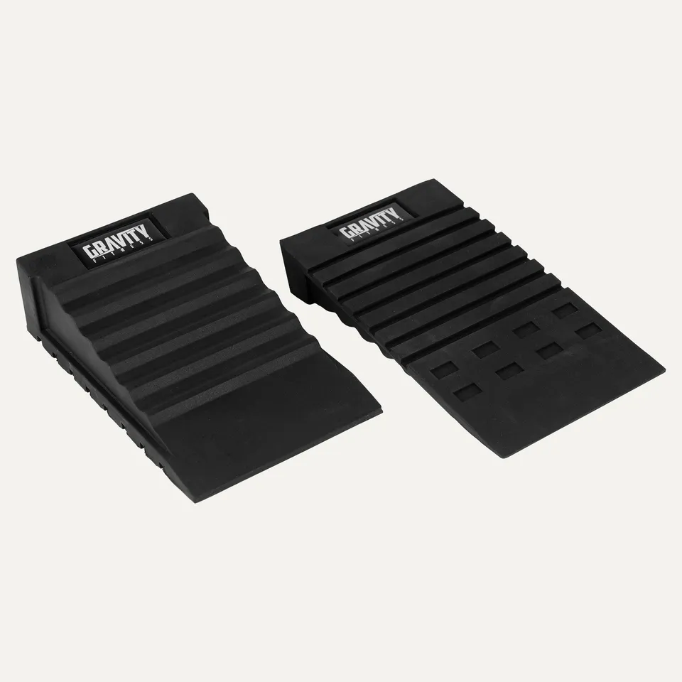 gravity-fitness-rampe-squat-2-in-1-in-gomma-solida-4-pezzi image 1