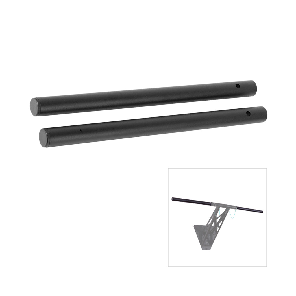 pullup-dip-sbarra-per-trazioni-e-muscle-up-in-acciaio-set-2-barre-470-mm image 1
