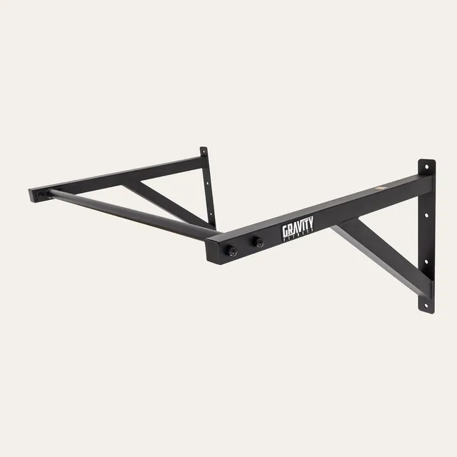 gravity-fitness-sbarra-per-trazioni-a-muro-1200-mm-nera image 1