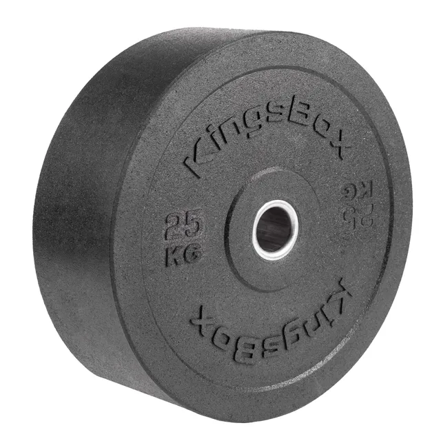 kingsbox-hi-temp-bumper-plates-3-0-coppia-dischi-gomma-acciaio image 1