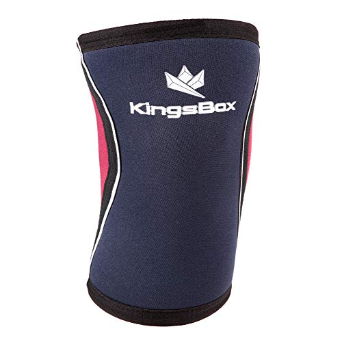 kingsbox-ginocchiera-a-compressione-neoprene-5-mm-unisex-singola image 2