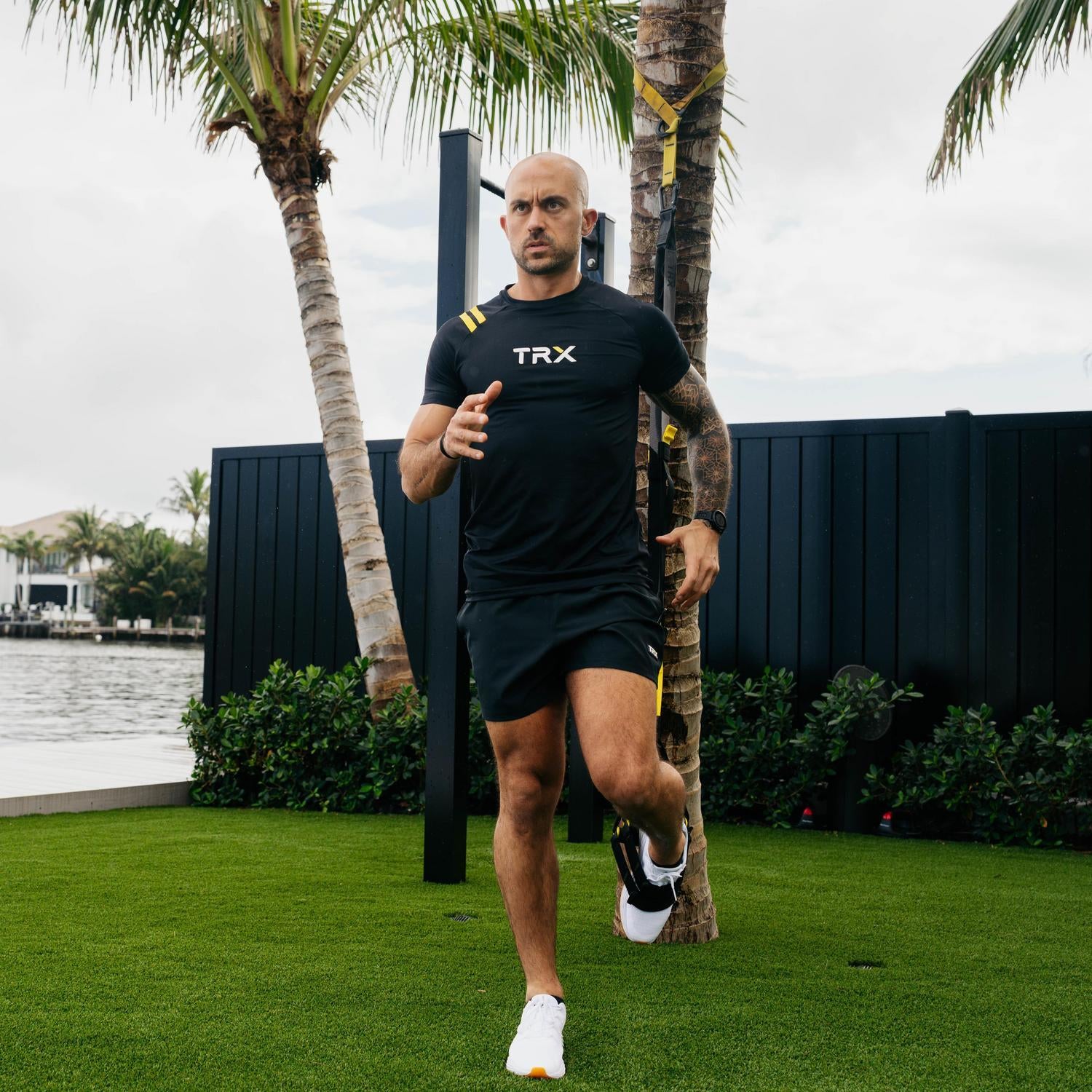 trx-men-s-raglan-performance-crew-maglietta-tecnica-uomo image 2