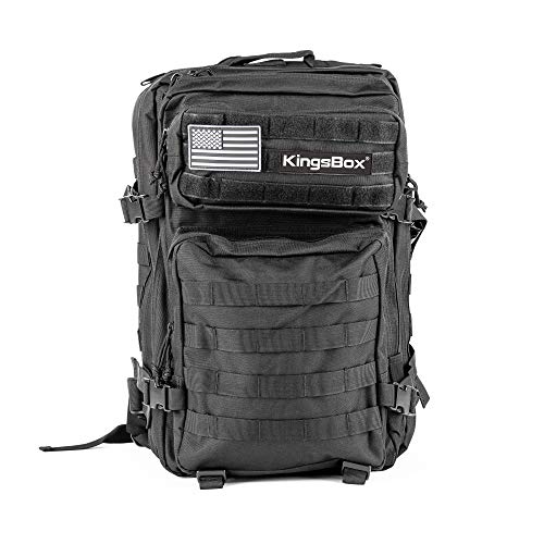 kingsbox-zaino-unisex-45-l-nero-48x32x29-cm image 5