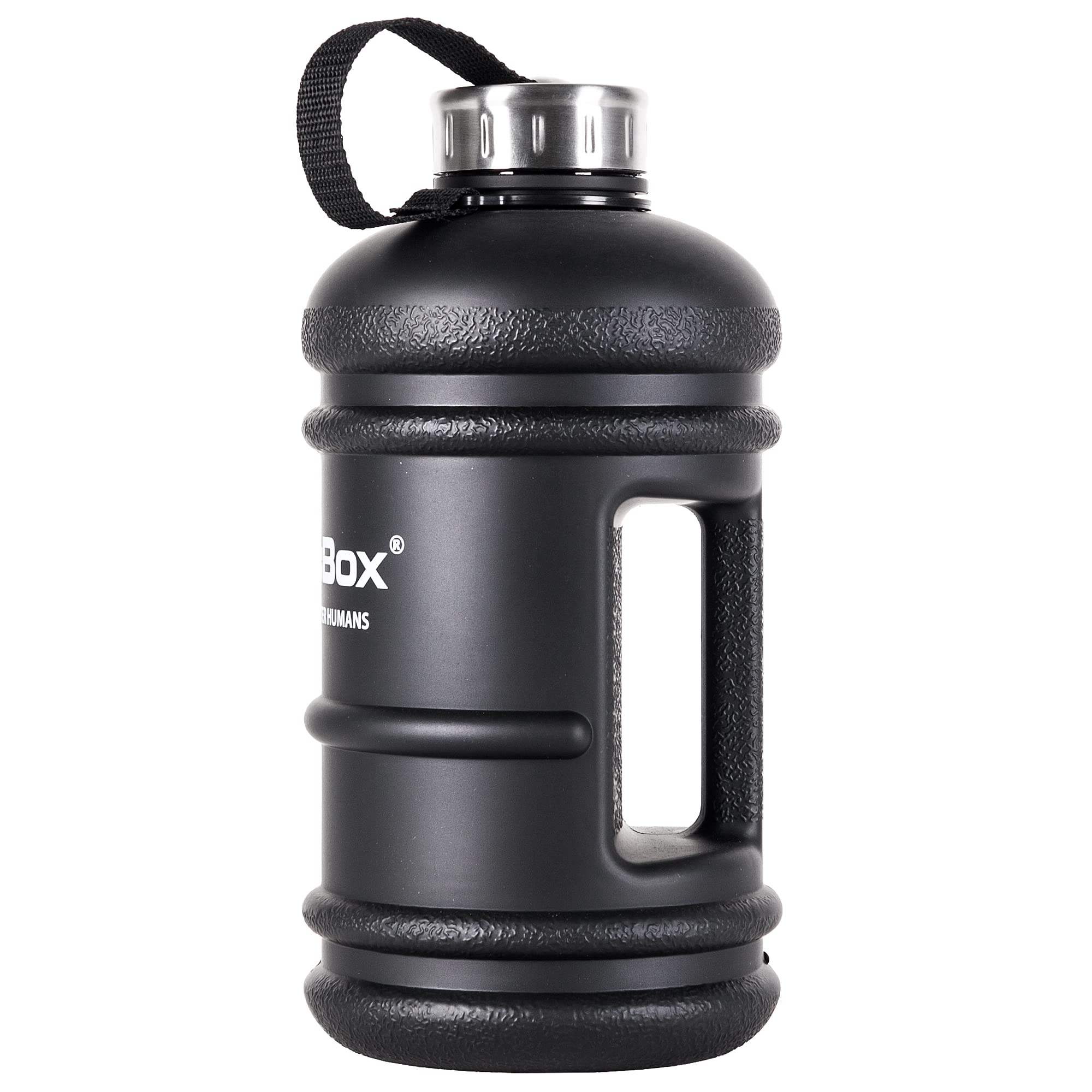 kingsbox-borraccia-blacknight-nera-opaca-2-2-l-bpa-free image 2