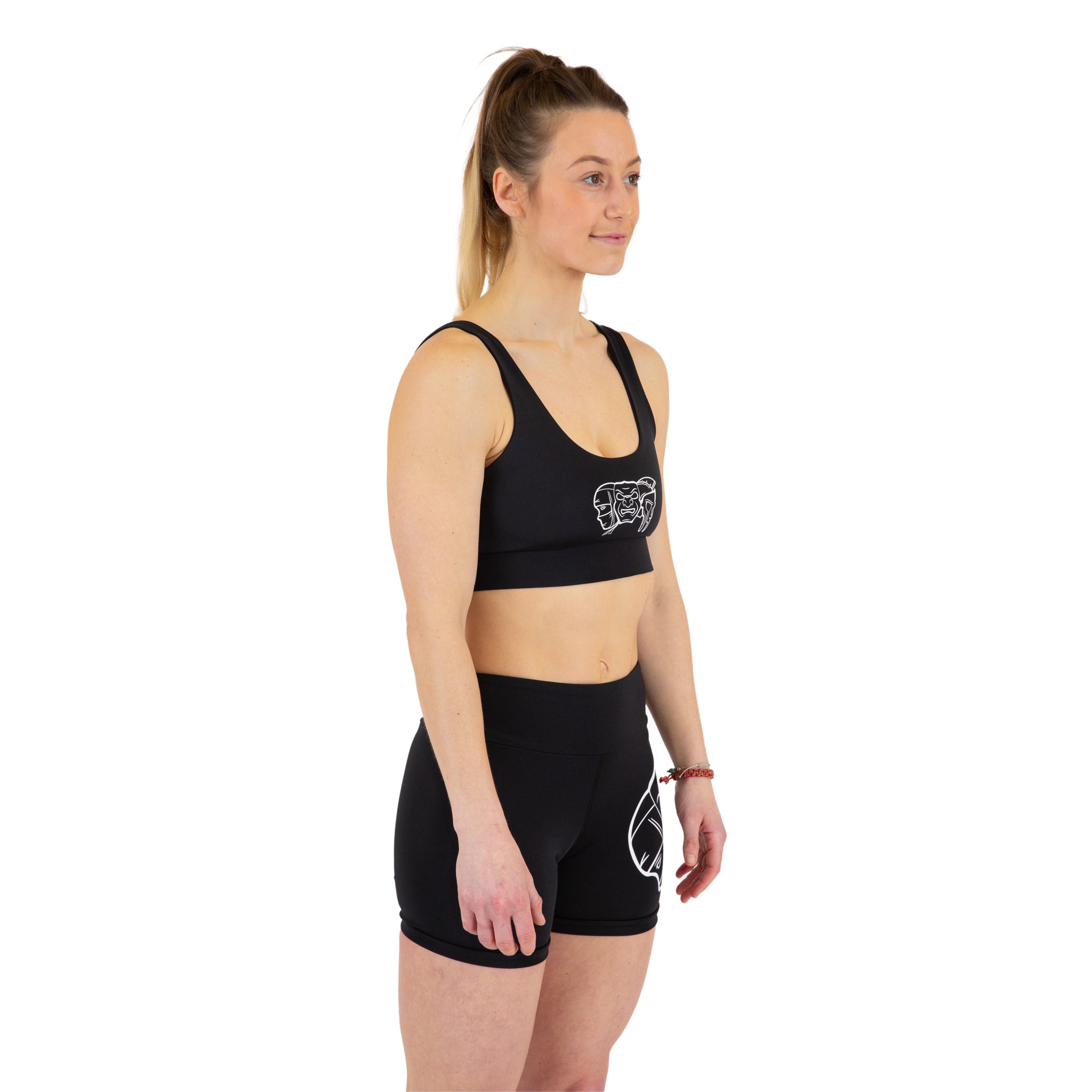 gravity-fitness-set-donna-shorts-reggiseno-sportivo-taglie-mix-xs-xxl image 2