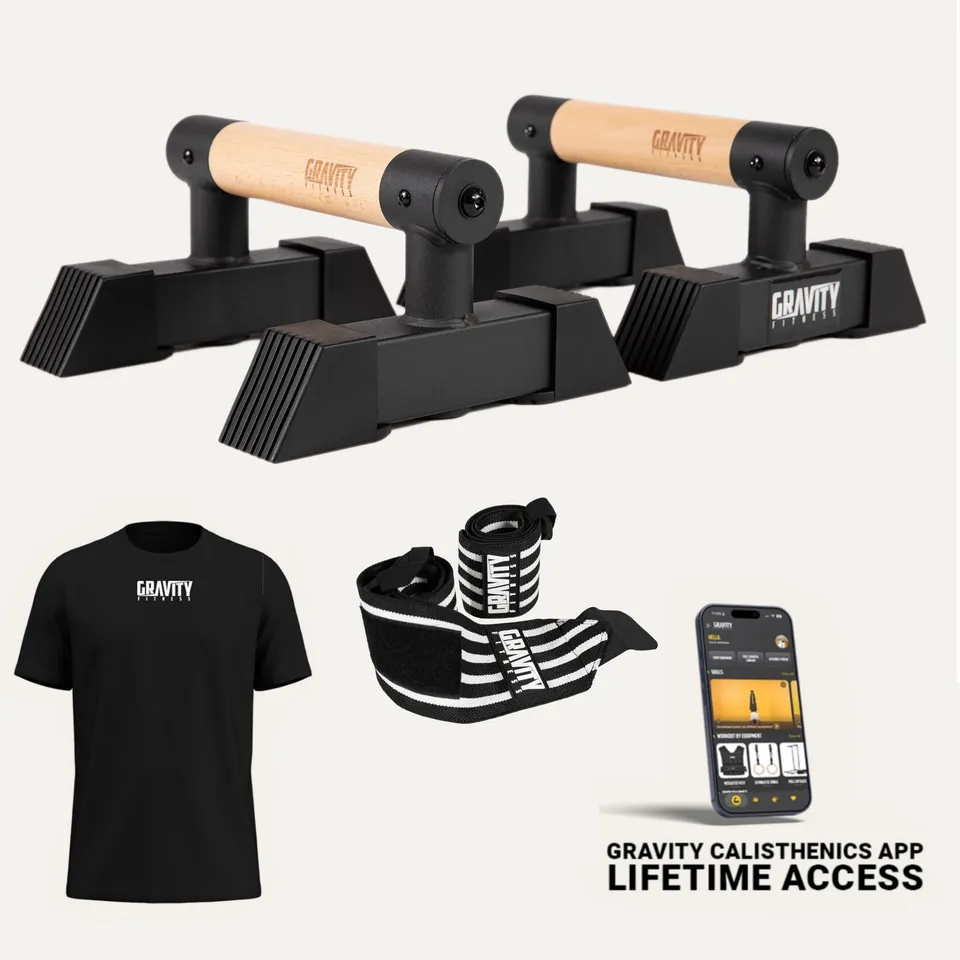 gravity-fitness-learn-to-handstand-bundle-parallettes image 1
