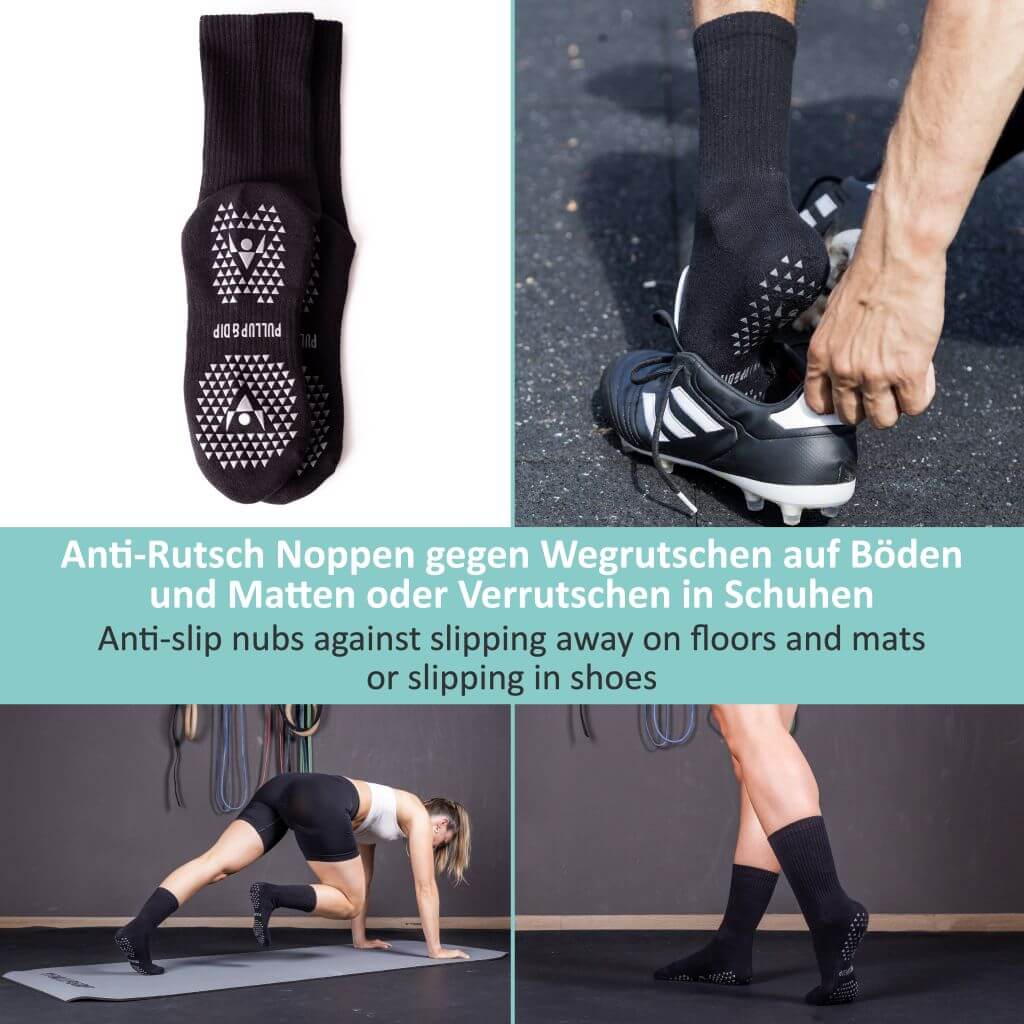 pullup-dip-calzini-antiscivolo-sportivi-neri-1-paio image 6