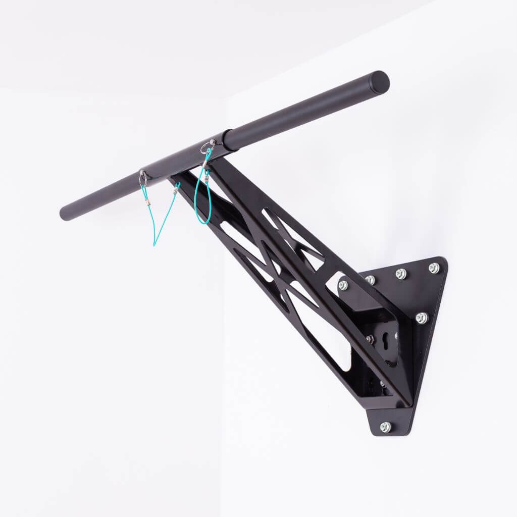 pullup-dip-sbarra-per-trazioni-e-muscle-up-in-acciaio-set-2-barre-470-mm image 5