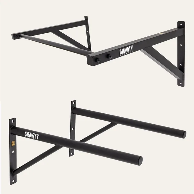 gravity-fitness-combo-sbarra-trazioni-dip-a-muro image 1
