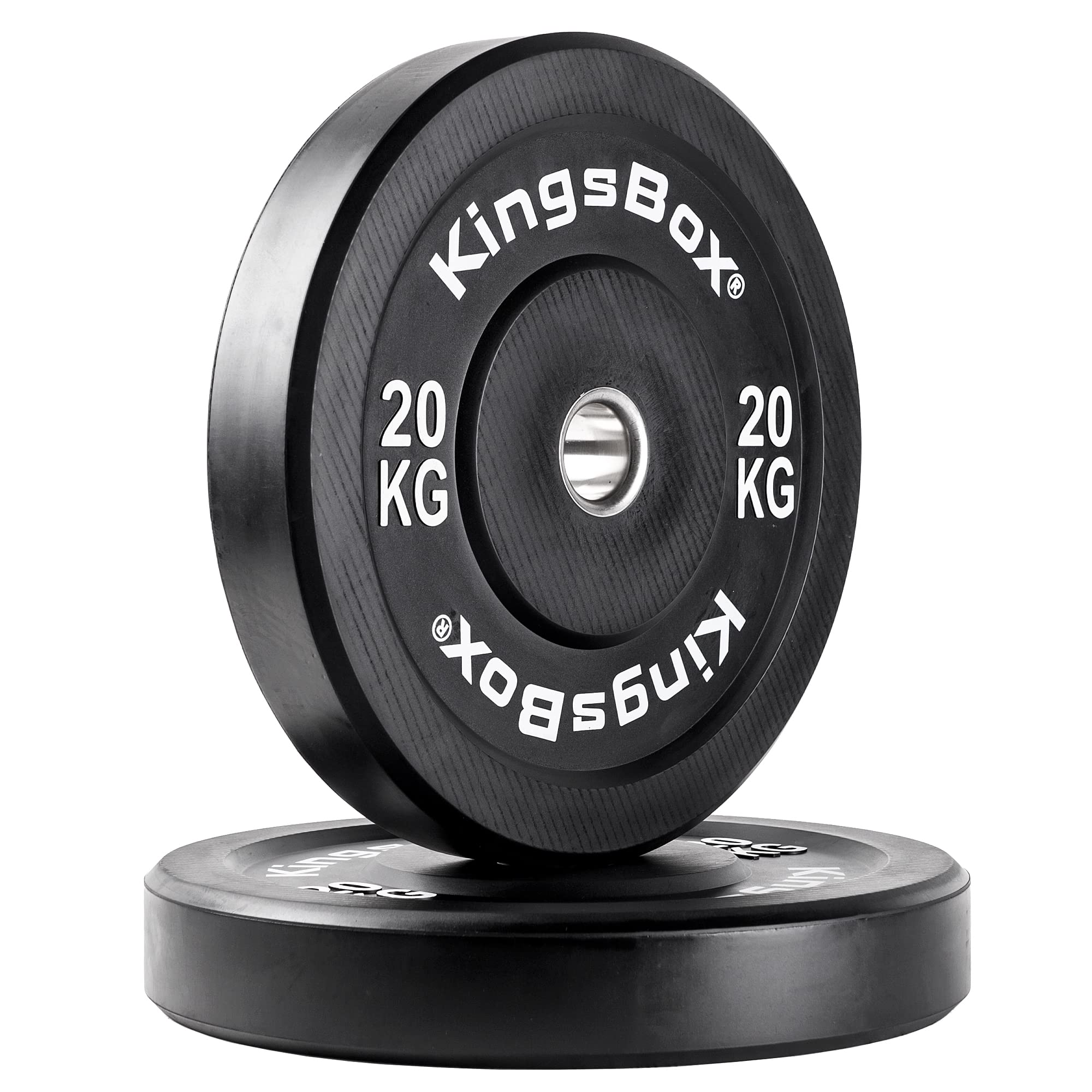 kingsbox-basic-bumper-plates-coppia-dischi-olimpici-gomma-450-mm image 1