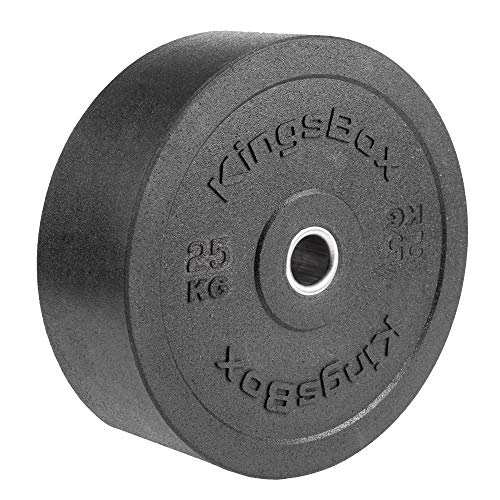 kingsbox-hi-temp-bumper-plates-3-0-coppia-dischi-gomma-acciaio image 4