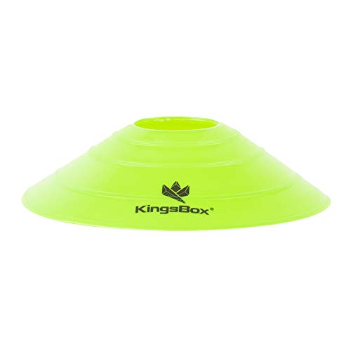 kingsbox-set-20-coni-segnaposto-sport-55-mm-blu-rosso-giallo-verde image 4