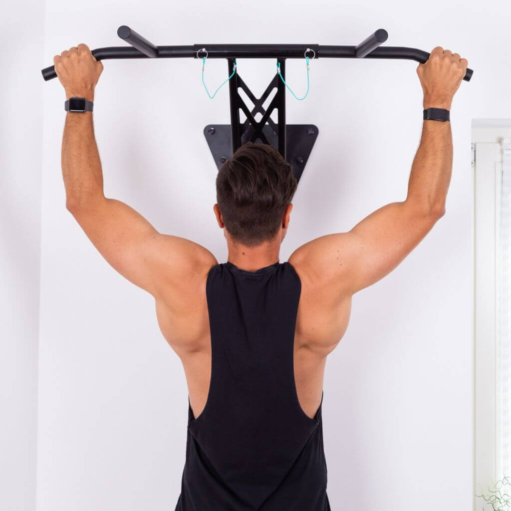 pullup-dip-sbarra-per-trazioni-e-parallele-a-parete-per-interni-ed-esterni image 2