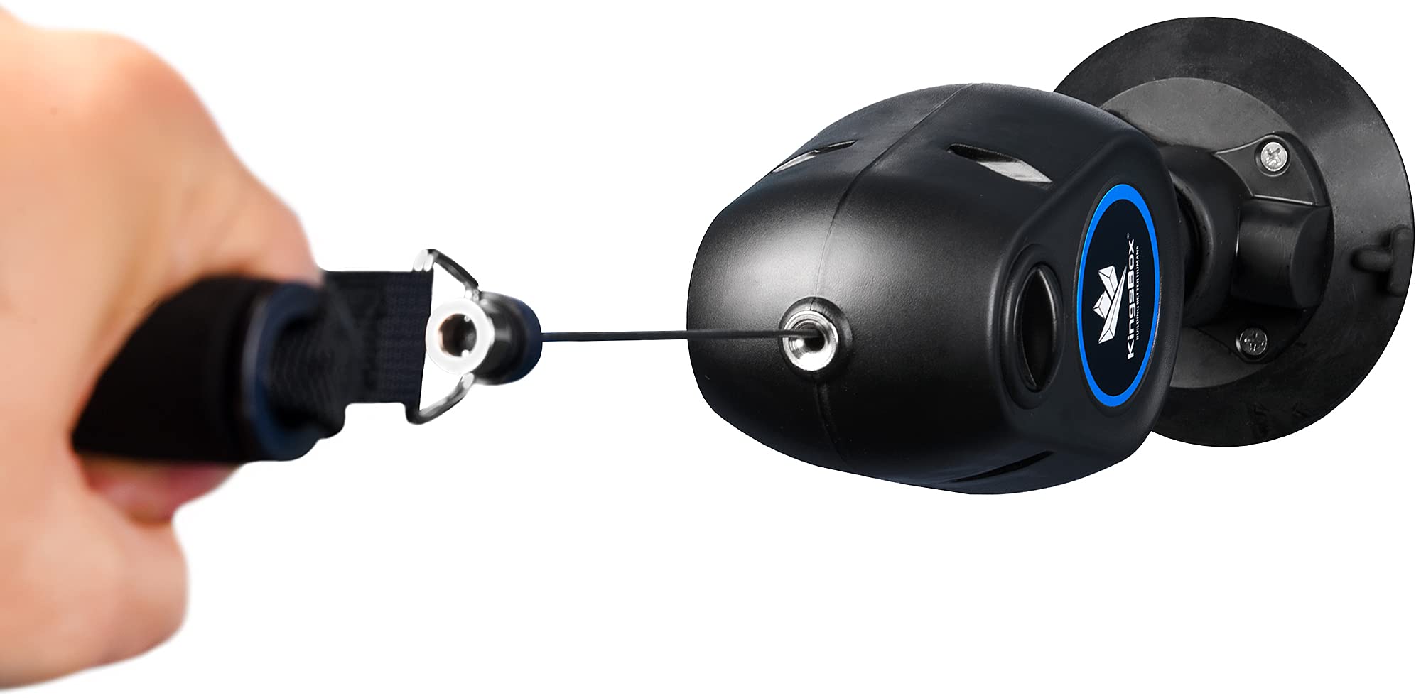 kingsbox-kraken-pulley-trainer-portatile-a-ventosa-corda-2-m-3-resistenze image 2