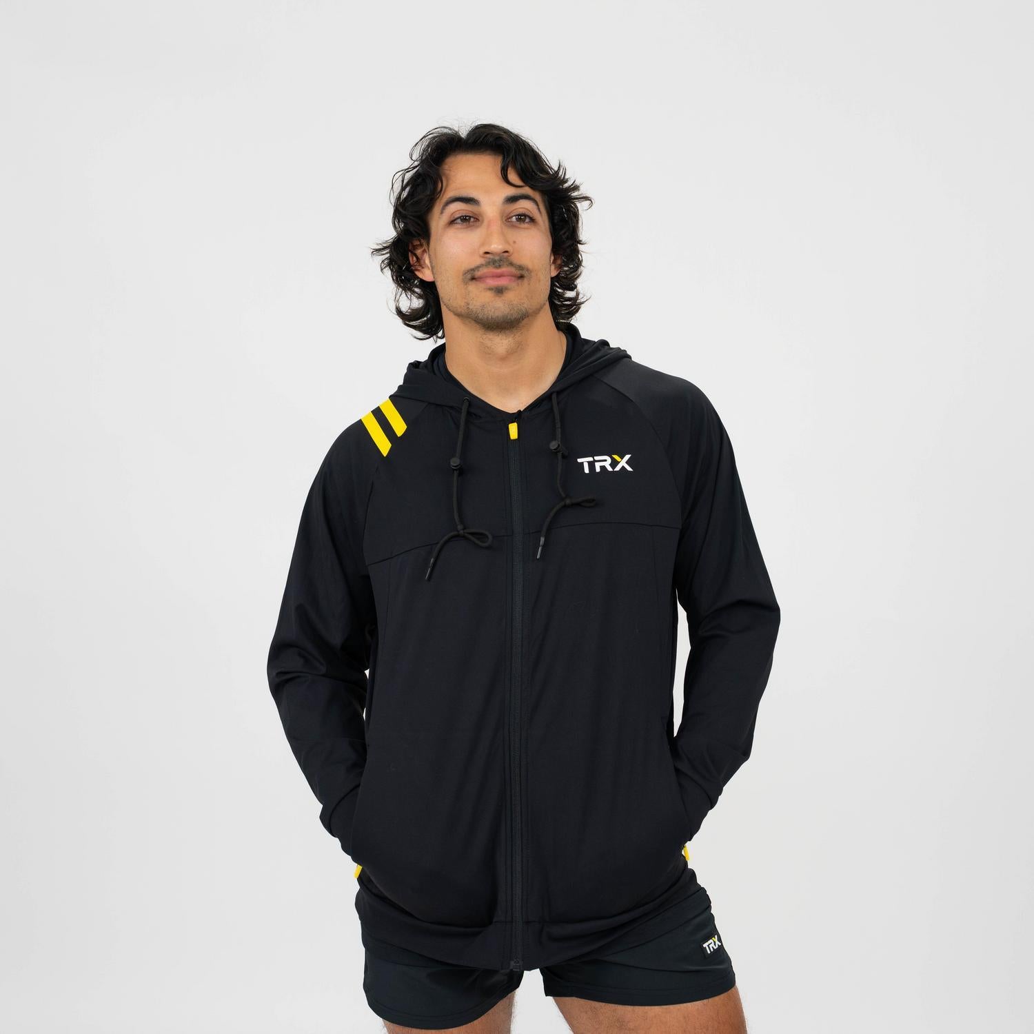 trx-giacca-performance-full-zip-unisex-con-cappuccio image 1