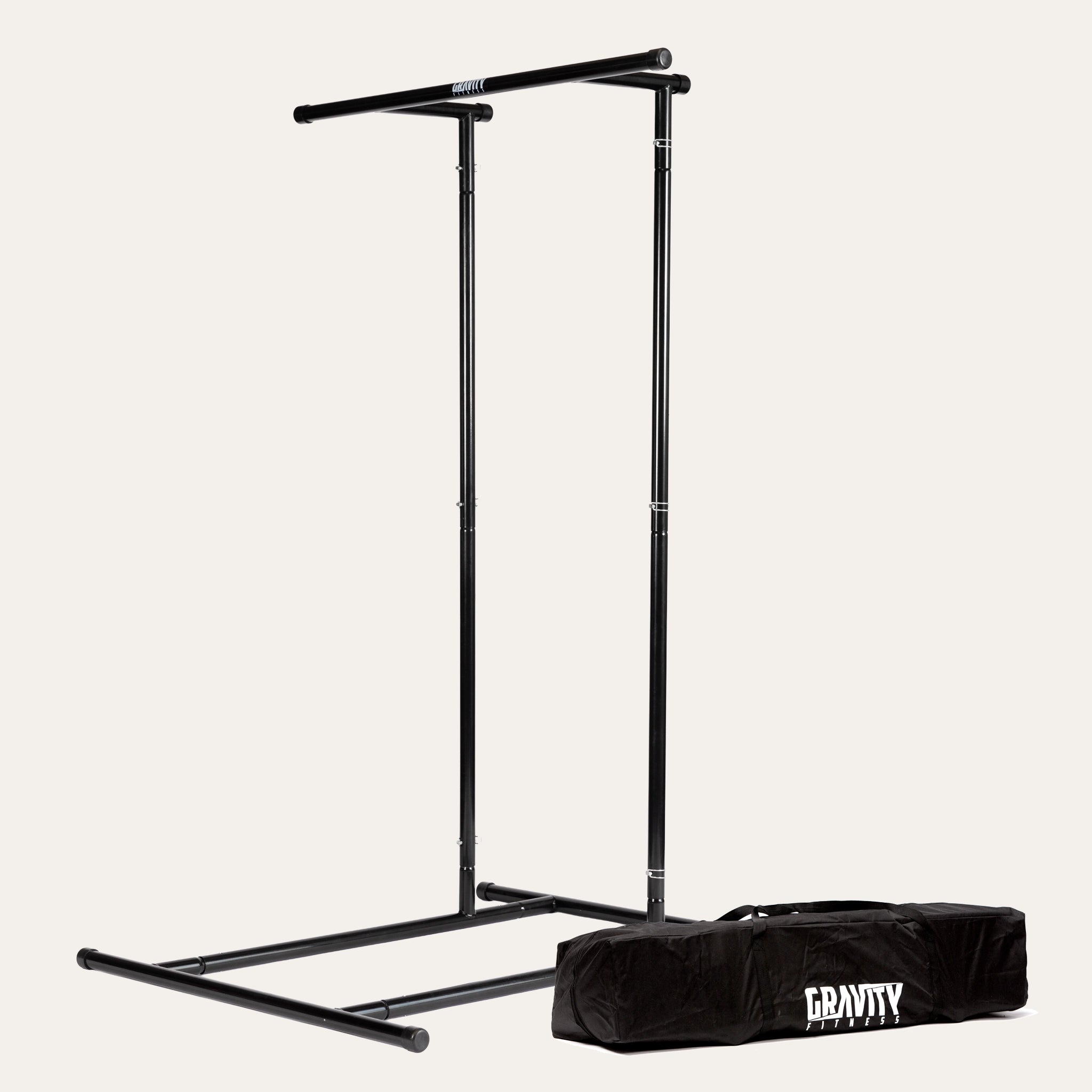 gravity-fitness-portable-pull-up-rack-con-kit-estensione image 1