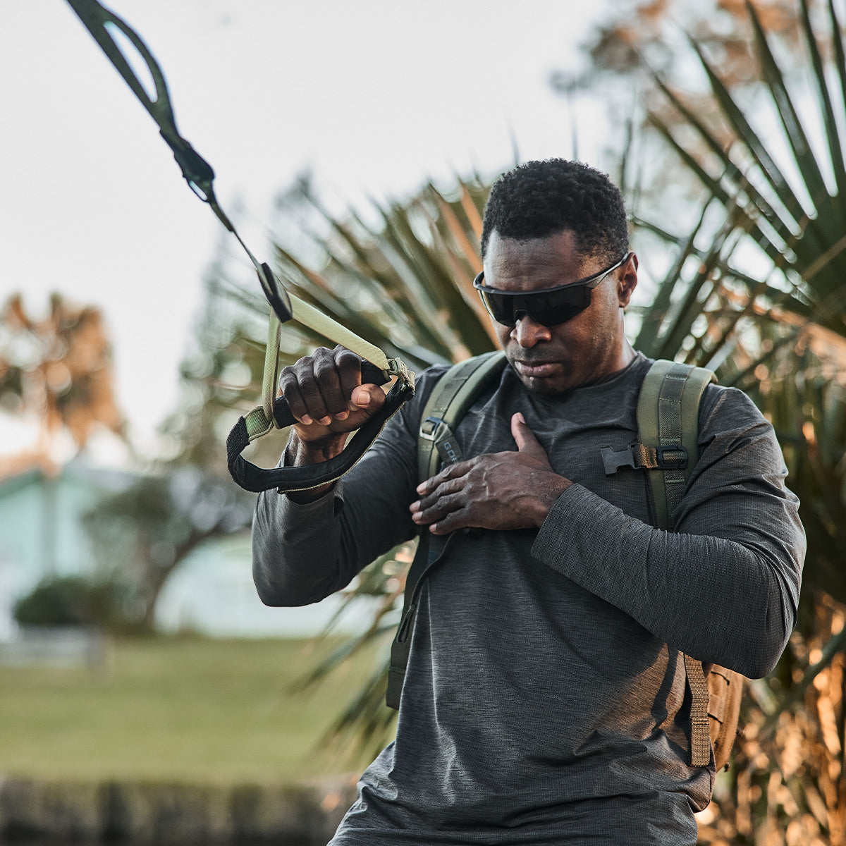 trx-pro4-camo-suspension-trainer-verde-militare-kit-completo image 4
