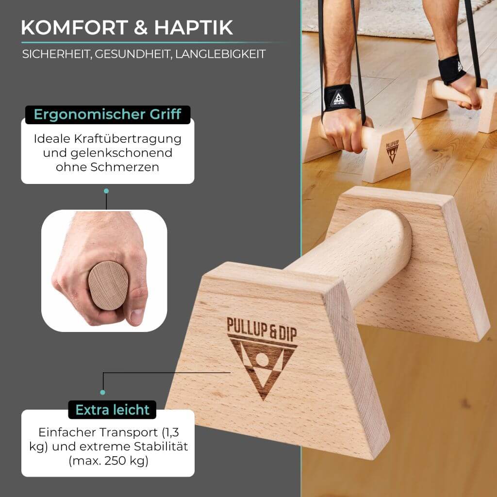 pullup-dip-impugnature-push-up-in-legno-con-fasce-polsi image 2