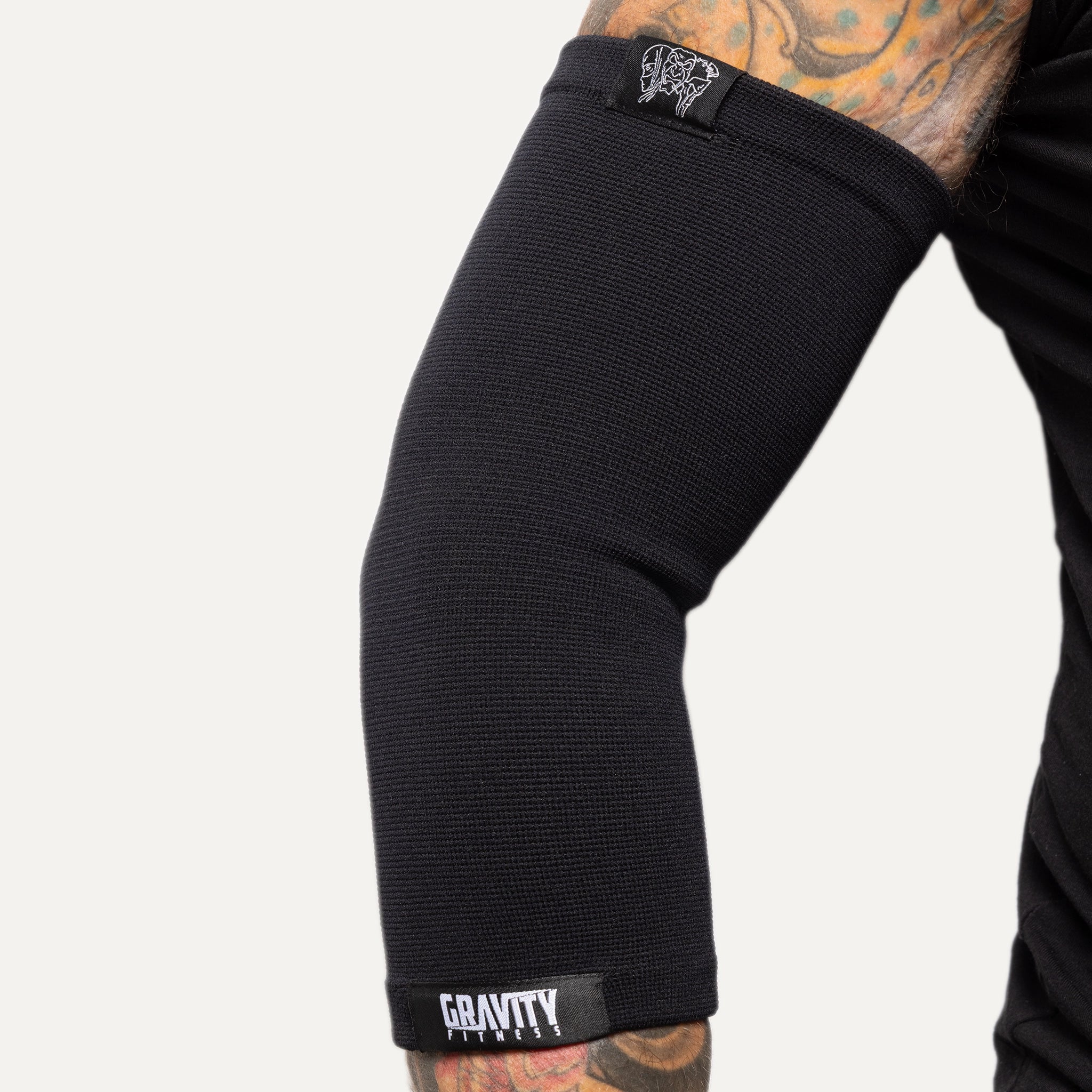 gravity-fitness-elbow-sleeves-gomitiere-compressione-s-m-l-xl image 3
