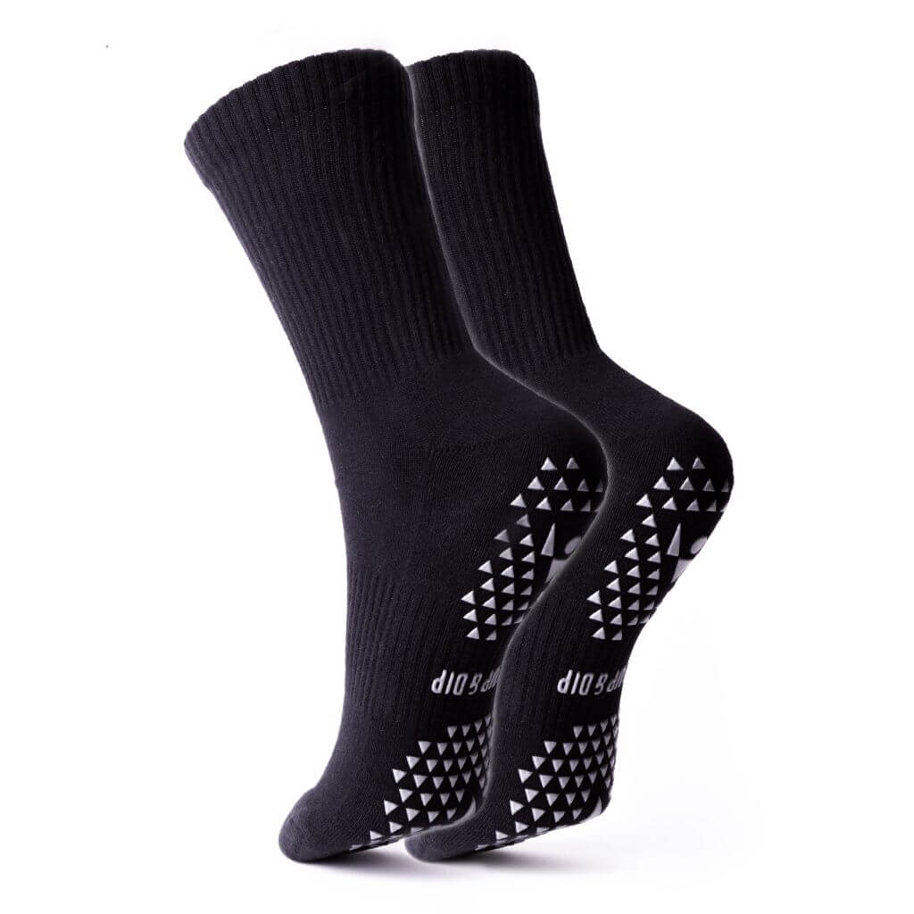 pullup-dip-calzini-antiscivolo-sportivi-neri-1-paio image 1