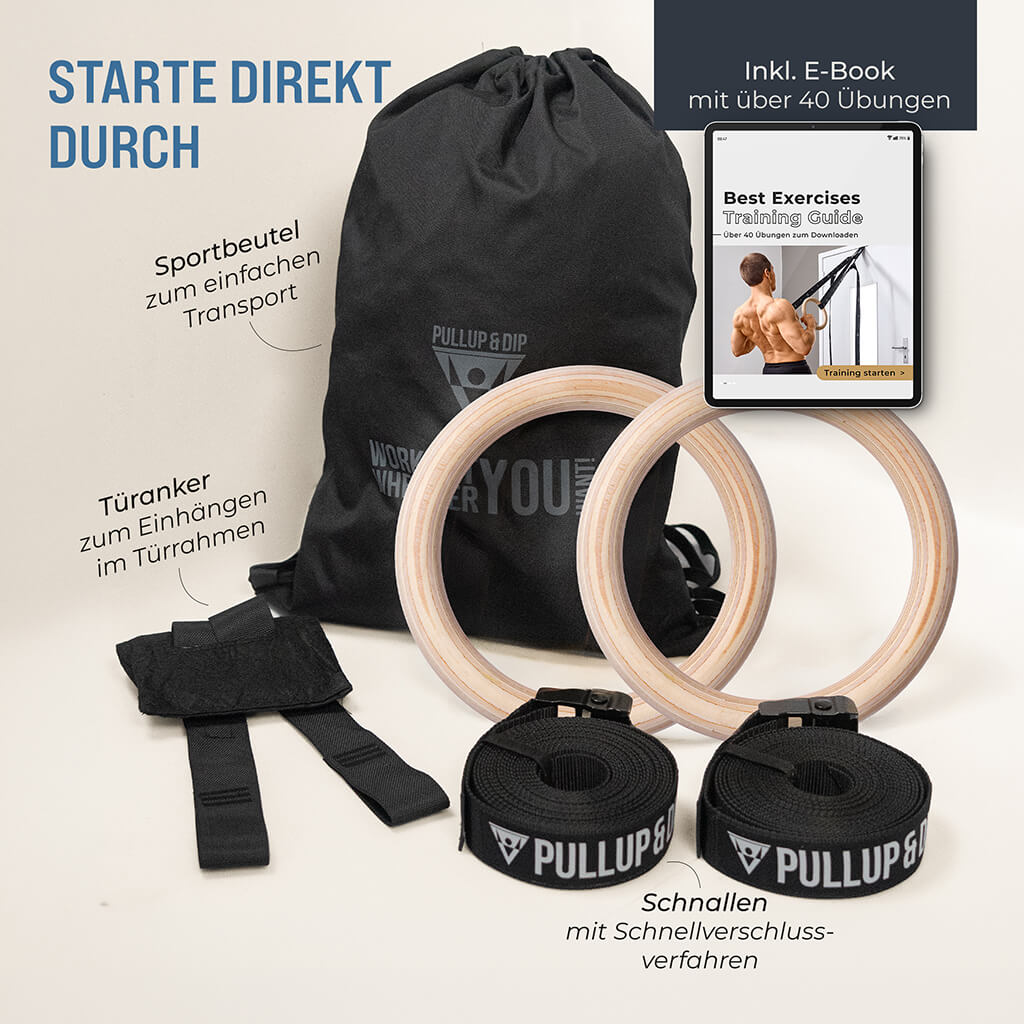 pullup-dip-anelli-da-ginnastica-in-legno-con-cinghie-e-ancoraggio-porta image 7