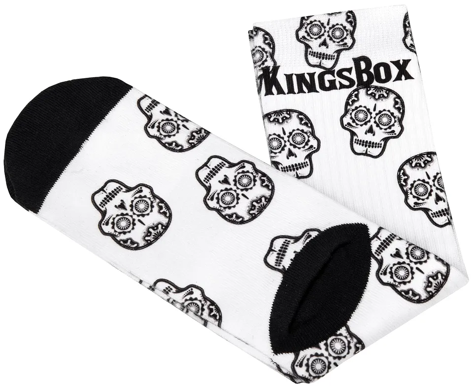 kingsbox-socks-calzini-sportivi-lunghi-fitness-e-powerlifting-paio-2 image 1