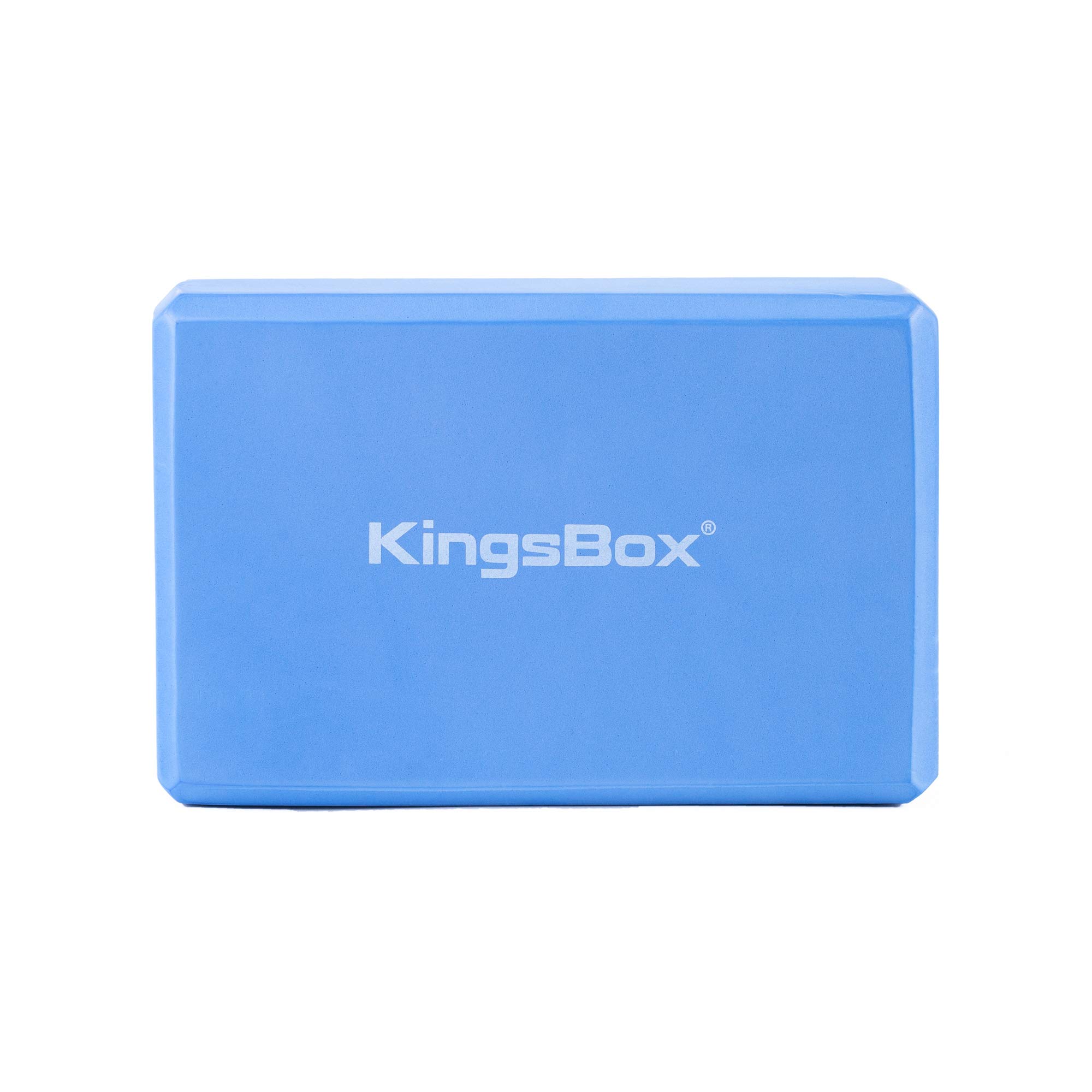kingsbox-foam-block-blocco-yoga-eva-23x15x8-cm-blu image 2