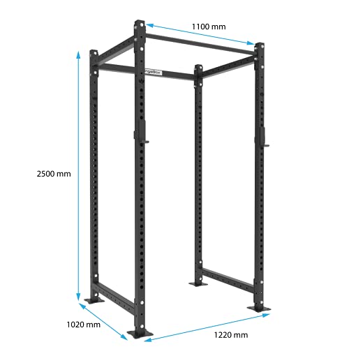 kingsbox-royal-power-rack-cx-35-gabbia-250-kg image 6