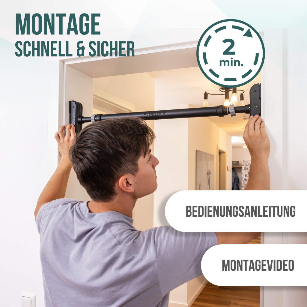 pullup-dip-pacchetto-barra-trazioni-telescopica-porta-con-bande-e-guide image 6