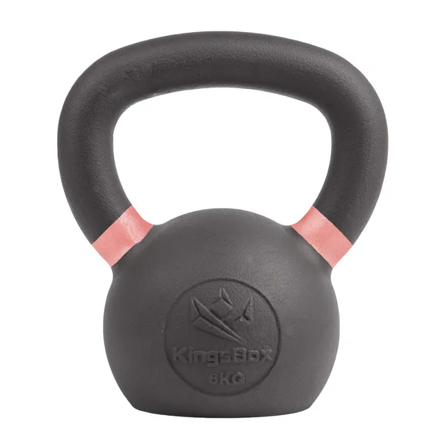 kingsbox-kettlebell-ghisa-royal-series-con-marcature-colorate image 1