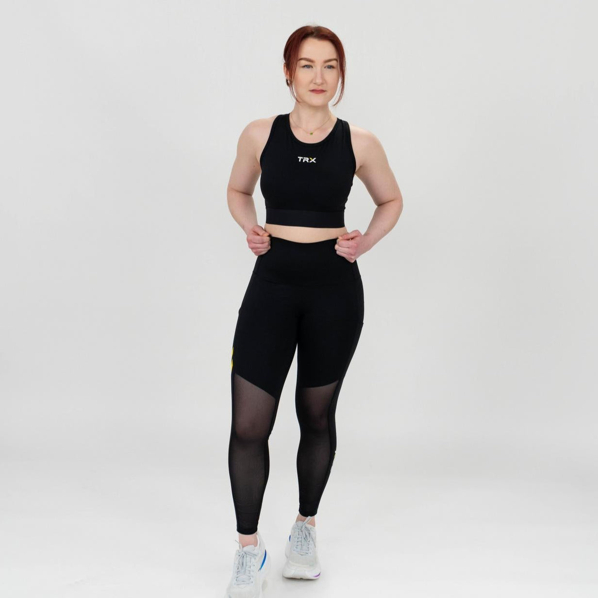 trx-ladies-full-length-mesh-panel-legging-leggings-donna image 1