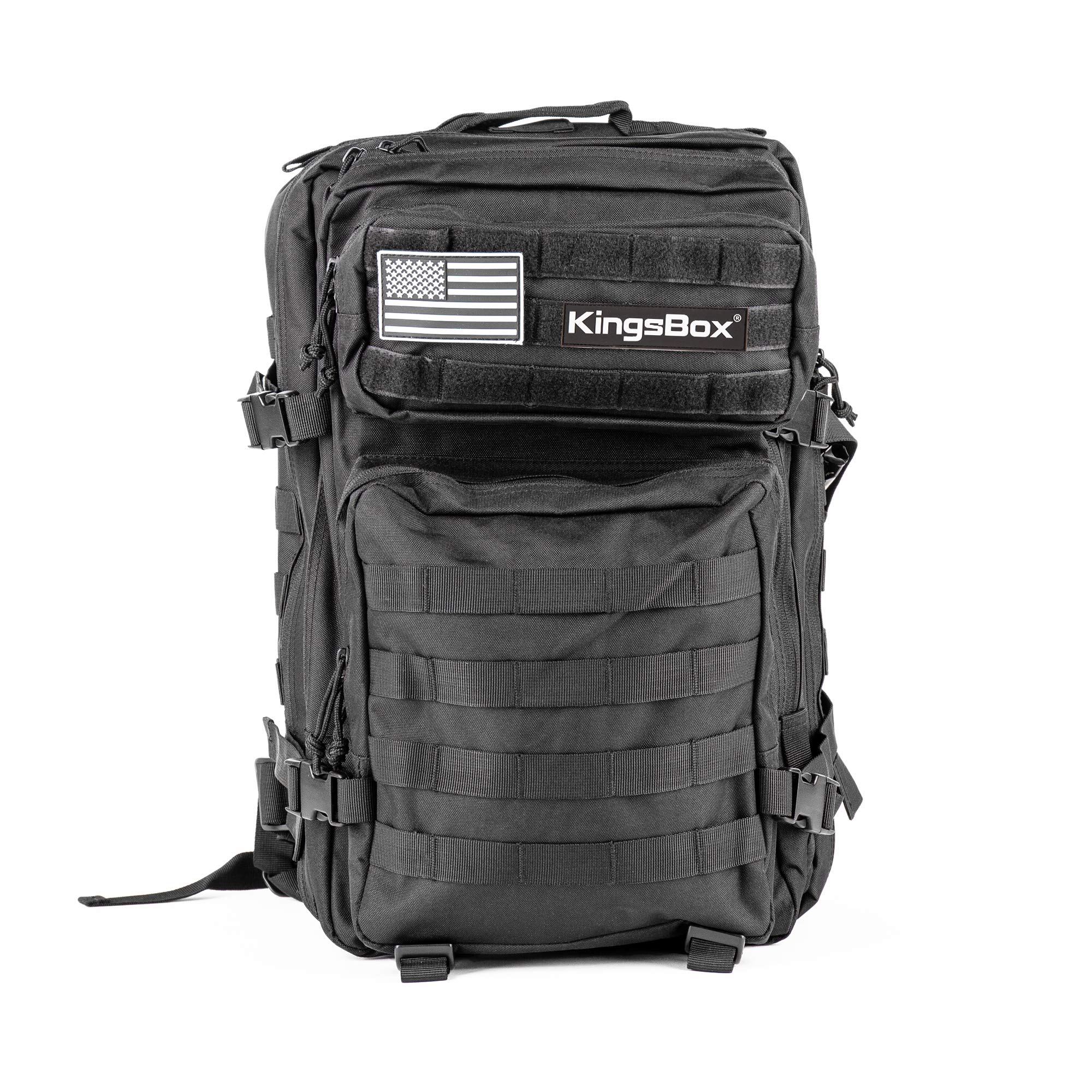 kingsbox-zaino-unisex-45-l-nero-48x32x29-cm image 2